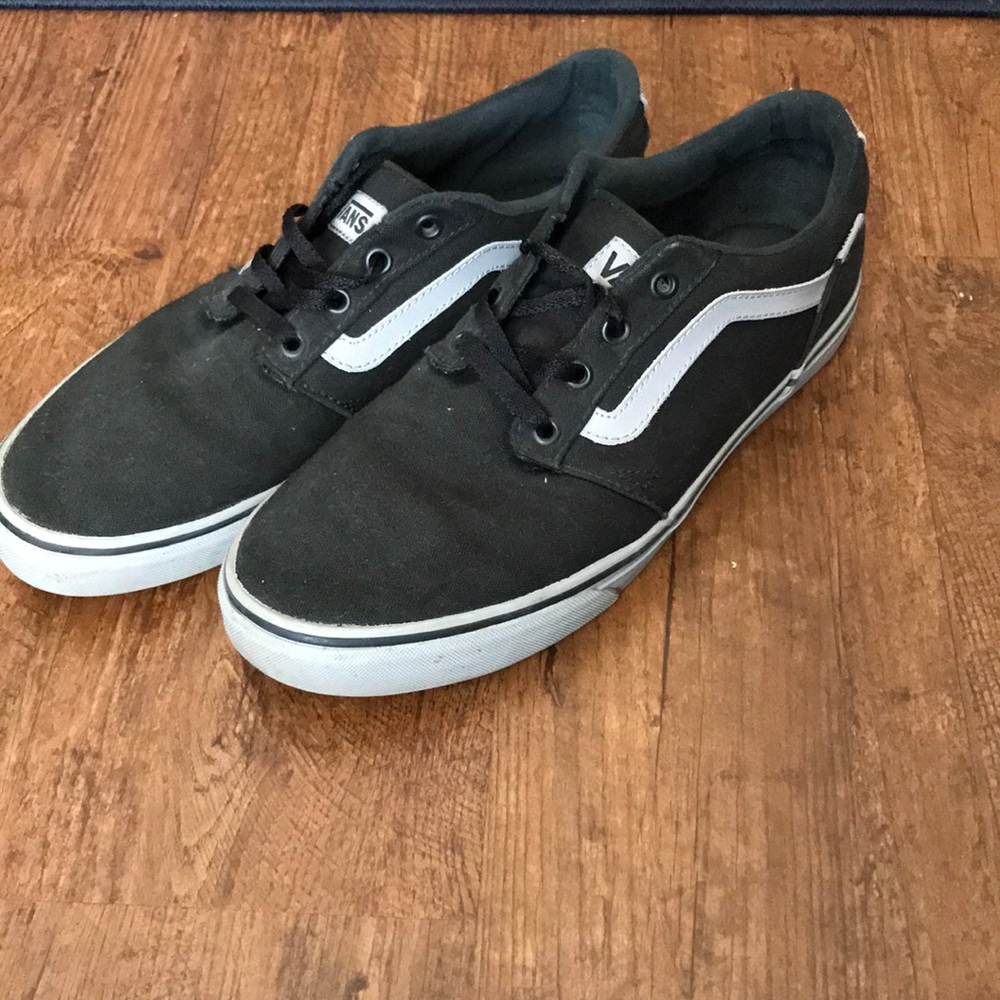 Men’s Vans 10.5 black & gray shoes